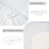 imageCozyLux Extra Deep Pocket King Sheets  6 Piece Sheet Set  Fits Up to 21 inches Thick Mattresses  Luxury Bedding Set  Breathable Bed Sheets ampamp Pillowcases  Easy ampamp Secure Fit  Dark Grey King SizeWhite