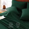 imageCozyLux Extra Deep Pocket King Sheets  6 Piece Sheet Set  Fits Up to 21 inches Thick Mattresses  Luxury Bedding Set  Breathable Bed Sheets ampamp Pillowcases  Easy ampamp Secure Fit  Dark Grey King SizeEmerald Green
