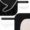 imageCozyLux Extra Deep Pocket King Sheets  6 Piece Sheet Set  Fits Up to 21 inches Thick Mattresses  Luxury Bedding Set  Breathable Bed Sheets ampamp Pillowcases  Easy ampamp Secure Fit  Dark Grey King SizeBlack
