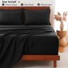 imageCozyLux Extra Deep Pocket King Sheets  6 Piece Sheet Set  Fits Up to 21 inches Thick Mattresses  Luxury Bedding Set  Breathable Bed Sheets ampamp Pillowcases  Easy ampamp Secure Fit  Dark Grey King SizeBlack
