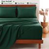imageCozyLux Extra Deep Pocket King Sheets  6 Piece Sheet Set  Fits Up to 21 inches Thick Mattresses  Luxury Bedding Set  Breathable Bed Sheets ampamp Pillowcases  Easy ampamp Secure Fit  Dark Grey King SizeEmerald Green