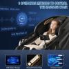 imageMERITLIFE 4D Massage Chair Full Body Zero Gravity Dual SLTrack Power Shiatsu Massage Chair with AI ControlBody Scan Heating 24 Auto ModesCustomized Massage and Wireless Charging Dark BlackDark Black