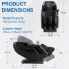imageMERITLIFE 4D Massage Chair Full Body Zero Gravity Dual SLTrack Power Shiatsu Massage Chair with AI ControlBody Scan Heating 24 Auto ModesCustomized Massage and Wireless Charging Dark BlackDark Black