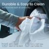 imageSafeRest King Size Waterproof Mattress Protector ampamp 2 Zippered Pillow Protectors  Premium Soft Absorbent ampamp Breathable  Fitted Sheet Style with Stretchable Deep Pockets