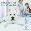 imageSafeRest King Size Waterproof Mattress Protector ampamp 2 Zippered Pillow Protectors  Premium Soft Absorbent ampamp Breathable  Fitted Sheet Style with Stretchable Deep Pockets