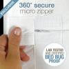 imageSafeRest Zippered Mattress Protector  Premium 1215 Inch Waterproof Mattress Cover for Bed  Breathable ampamp Noiseless Washable Mattress Encasement  California King