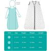 imageSPRINGSPIRIT Baby Sleep Sack 1824 Months 100 Cotton Toddler Sleeping Bag 2Way Zipper Wearable Blanket for Baby 05 TOG