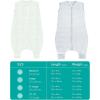 imageSPRINGSPIRIT Toddler Sleep Sack with Feet 2 Pack 100 Cotton Wearable Blanket for Baby Baby Sleeping Sack with Legs1824 Months