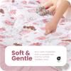 imageIMPROVIA Toddler Bed Wetting Pad  2 Pack 34x36 Waterproof Mattress Protector with Tuckable Wings  Ultra Absorbent Fast Drying NonSlip Washable Underpad for Kids ampamp Potty Training  Unicorn DesignDoll 