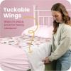 imageIMPROVIA Toddler Bed Wetting Pad  2 Pack 34x36 Waterproof Mattress Protector with Tuckable Wings  Ultra Absorbent Fast Drying NonSlip Washable Underpad for Kids ampamp Potty Training  Unicorn DesignDoll 