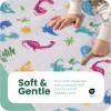 imageIMPROVIA Toddler Bed Wetting Pad  2 Pack 34x36 Waterproof Mattress Protector with Tuckable Wings  Ultra Absorbent Fast Drying NonSlip Washable Underpad for Kids ampamp Potty Training  Unicorn DesignDino 