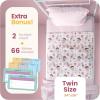imageIMPROVIA Toddler Bed Wetting Pad  2 Pack 34x36 Waterproof Mattress Protector with Tuckable Wings  Ultra Absorbent Fast Drying NonSlip Washable Underpad for Kids ampamp Potty Training  Unicorn DesignDoll 