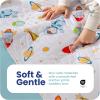 imageIMPROVIA Toddler Bed Wetting Pad  2 Pack 34x36 Waterproof Mattress Protector with Tuckable Wings  Ultra Absorbent Fast Drying NonSlip Washable Underpad for Kids ampamp Potty Training  Unicorn DesignSpace 