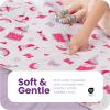 imageIMPROVIA Toddler Bed Wetting Pad  2 Pack 34x36 Waterproof Mattress Protector with Tuckable Wings  Ultra Absorbent Fast Drying NonSlip Washable Underpad for Kids ampamp Potty Training  Unicorn DesignUnicorn 