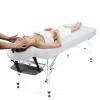 imageMassage Table Sheets Waterproof Massage Table Cover Set 2 Piece Include Massage Fitted Sheet and Face Cradle Cover Ultra Soft ampamp Skinfriendly Fit Massage Table ampamp Facial Bed Grey 28737White