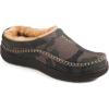 imageZigzagger Mens Slip On Moccasin Slippers IndoorOutdoor Warm Fuzzy Comfy House Shoes Fluffy Wide Loafer SlippersCamouflage Camel
