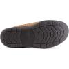 imageZigzagger Mens Slip On Moccasin Slippers IndoorOutdoor Warm Fuzzy Comfy House Shoes Fluffy Wide Loafer SlippersTan