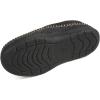 imageZigzagger Mens Slip On Moccasin Slippers IndoorOutdoor Warm Fuzzy Comfy House Shoes Fluffy Wide Loafer SlippersWool Black
