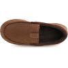 imageZizor Mens Microsuede Moccasin Slippers with Comfy Memory Foam Closed Back House Shoes Indoor Outdoor Durable Rubber SoleCamel