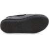 imageZizor Mens Microsuede Moccasin Slippers with Comfy Memory Foam Closed Back House Shoes Indoor Outdoor Durable Rubber SoleDark Grey
