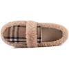 imageZizor Womens Fuzzy Loafer Slippers House Shoes with Memory FoamDark Brown