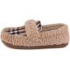 imageZizor Womens Fuzzy Loafer Slippers House Shoes with Memory FoamDark Brown