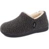 imageZizor Womens Fuzzy Loafer Slippers House Shoes with Memory Foam