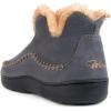 imageWishcotton Mens Moccasin Bootie Slippers With Cozy Memory Foam Winter Warm Fuzzy Indoor Outdoor House ShoesGrey