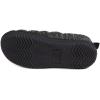 imageZizor Mens Comfy Caterpillar Slippers Indoor Outdoor House Shoes Warm Soft Knit Upper Fuzzy Fleece Lined Memory Foam Sole with Hard BottomBlack
