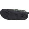 imageZizor Mens Comfy Caterpillar Slippers Indoor Outdoor House Shoes Warm Soft Knit Upper Fuzzy Fleece Lined Memory Foam Sole with Hard BottomGroovy Green
