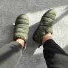 imageZizor Mens Comfy Caterpillar Slippers Indoor Outdoor House Shoes Warm Soft Knit Upper Fuzzy Fleece Lined Memory Foam Sole with Hard BottomGroovy Green