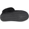 imageZizor Womens Cozy Short Bootie Slippers Winter Warm Hard Bottom House Shoes with Fuzzy LiningBlack