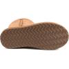 imageZizor Womens Cozy Short Bootie Slippers Winter Warm Hard Bottom House Shoes with Fuzzy LiningBrown