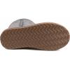 imageZizor Womens Cozy Short Bootie Slippers Winter Warm Hard Bottom House Shoes with Fuzzy LiningGrey
