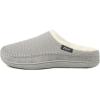 imageZizor Womens Moselle Memory Foam Moccasin Clog SlippersHeather Grey