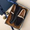 imageZigzagger Mens Moccasin Slippers Memory Foam House Shoes Indoor and Outdoor Warm Loafer SlippersBlack