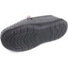 imageZigzagger Mens Moccasin Slippers Memory Foam House Shoes Indoor and Outdoor Warm Loafer SlippersGrey