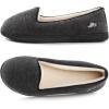 imageWishcotton Summer House Shoes for Women Comfy Slippers for Women with Closed Back Indoor and OutdoorDark Grey