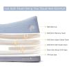 imageWishcotton Summer House Shoes for Women Comfy Slippers for Women with Closed Back Indoor and OutdoorLight Blue