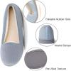 imageWishcotton Summer House Shoes for Women Comfy Slippers for Women with Closed Back Indoor and OutdoorLight Blue