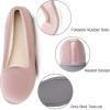 imageWishcotton Summer House Shoes for Women Comfy Slippers for Women with Closed Back Indoor and OutdoorPink