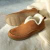 imageWishcotton Womens Ankle Bootie Moccasin SlippersLadies Warm Winter Indoor Outdoor House Shoes With Memory Foam