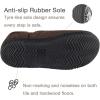 imageZizor Mens Comfy Caterpillar Slippers Indoor Outdoor House Shoes Warm Soft Knit Upper Fuzzy Fleece Lined Memory Foam Sole with Hard BottomSmokey Taupe