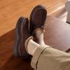 imageZizor Mens Doyle Memory Foam Moccasin House Shoes SlippersCoffee