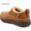 imageZizor Mens Doyle Memory Foam Moccasin House Shoes SlippersTan