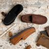 imageZizor Mens Moccasin Slippers With Memory Foam House Shoes for Indoor OutdoorCamel