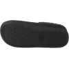 imageZizor Mens Slip On Moccasin Slippers Fleece Lined Bedroom House Shoes for IndoorOutdoorBlack
