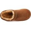 imageZizor Mens Vallarta Plush Suede Clog SlippersChesnut Tan