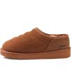 imageZizor Mens Vallarta Towtone Plush Suede House Shoes SlippersChesnut Tan