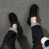 imageZizor Mens Zermatt Plush Suede House Slippers Memory FoamBlack